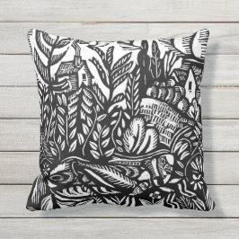 Grasshopper Throw Kissen Raoul Dufy