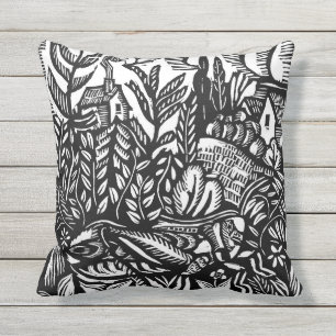 Grasshopper Throw Kissen Raoul Dufy