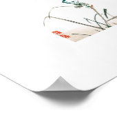 Grasshopper von Kōno Bairei (1844-1895) Poster (Ecke)