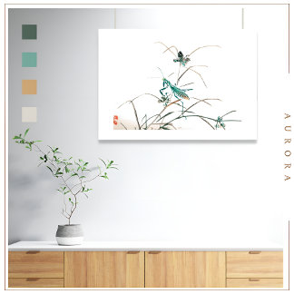 Grasshopper von Kōno Bairei (1844-1895) Poster