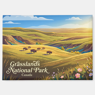 Grasslands National Park Kanada Magnet