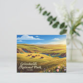 Grasslands National Park Kanada Postkarte (Stehend Vorderseite)