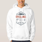 Grasslands-Nationalpark Kanada Vintag gefährdet Hoodie (Vorderseite)