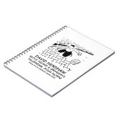 Grassleder- und Turfgeräte-Notebook Notizblock (Linke Seite)