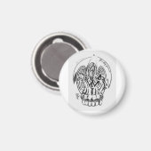 Grässlicher Grimm  Magnet (Vorderseite/Rückseite)