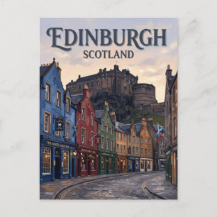 Grassmarket Edinburgh Schottland Postkarte