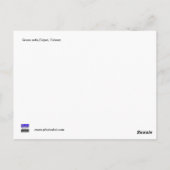 Grassofa Postkarte (Rückseite)