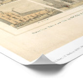 Grasstal, CA. Panoramakarte 1858 (0663A) Poster (Ecke)