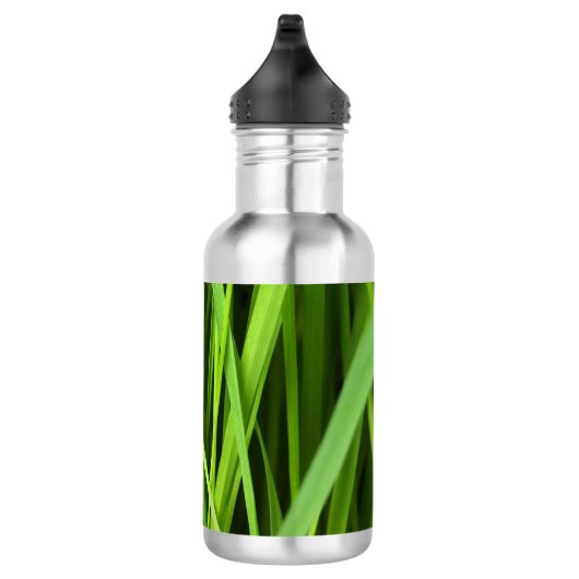 Grasstrahlen Edelstahlflasche (Rechts)