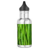 Grasstrahlen Edelstahlflasche (Links)