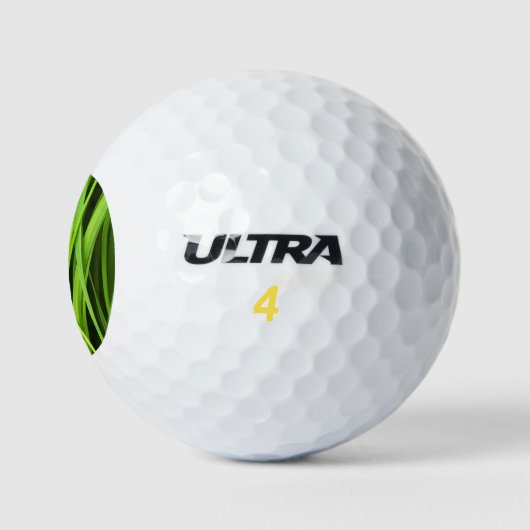 Grasstrahlen Golfball (Logo)