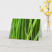 Grasstrahlen Karte (Gelbe Blume)