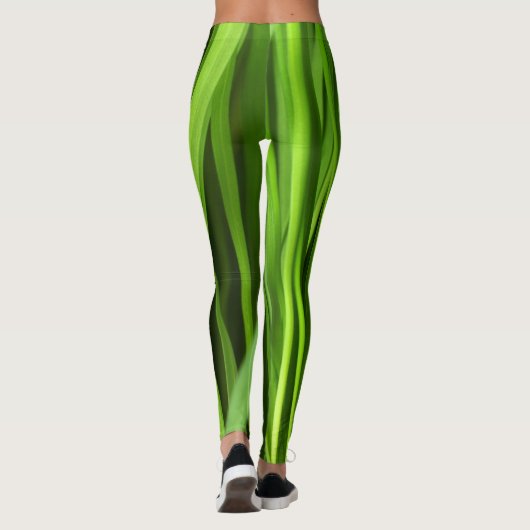 Grasstrahlen Leggings (Rückseite)