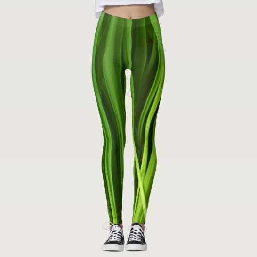 Grasstrahlen Leggings (Vorderseite)