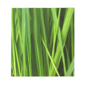 Grasstrahlen Notizblock (Vorderseite)