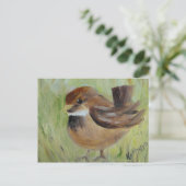 Grassuche Postkarte (Stehend Vorderseite)