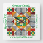 Grassy Creek Uhr (Vorderseite)