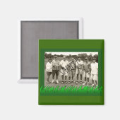 Grassy Golf Frame Magnet (Vorderseite/Rückseite)