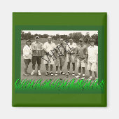 Grassy Golf Frame Magnet (Vorne)