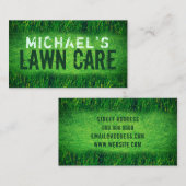 Grassy-Imitat-Textur Visitenkarte (Vorne/Hinten)