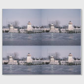 Grassy Island Range Lights Packpapier (Flach)