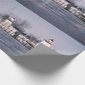 Grassy Island Range Lights Packpapier (Ecke)