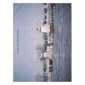 Grassy Island Range Lights Tischdecke (Vorderseite)