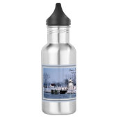 Grassy Island Range Lights Wasserflasche (Links)