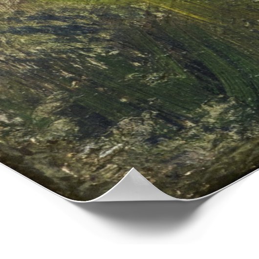 Grassy Riverbank Poster (Ecke)