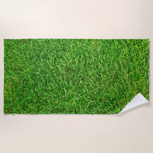 Grastextur Strandtuch (Vorderseite)