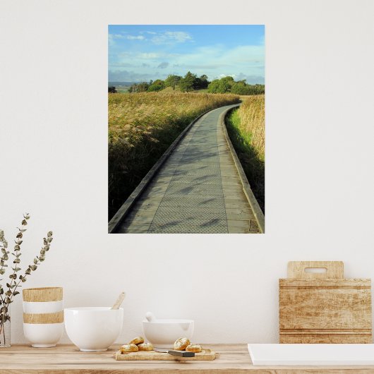 Graswanderweg Poster (Küche)