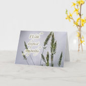 Graswurzel Sympathiekarte Karte (Gelbe Blume)