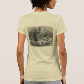 Grat zuerst geschossen T-Shirt (Rückseite)