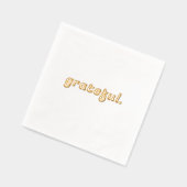Grateet Foil Briefmarke Cocktail Napkins Erntedank Servietten Mit Folie (Links)