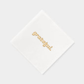 Grateet Foil Briefmarke Cocktail Napkins Erntedank Servietten Mit Folie (Rechts)