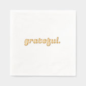Grateet Foil Briefmarke Cocktail Napkins Erntedank Servietten Mit Folie (Vorderseite)