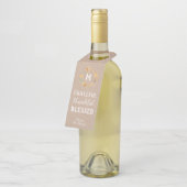 Grateful Bottle Hanger Tags Flaschenanhänger (Angewinkelt)