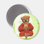Grateful Buddha Bear Magnet (Vorderseite/Rückseite)