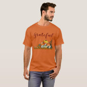 Grateful Cornucopia Erntedank T-Shirt (Vorne ganz)
