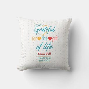Grateful Customizable Transplantatkissen Kissen