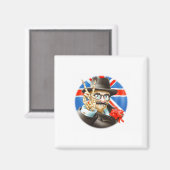 Grateful Dead Europe 72 1  Magnet (Vorderseite/Rückseite)