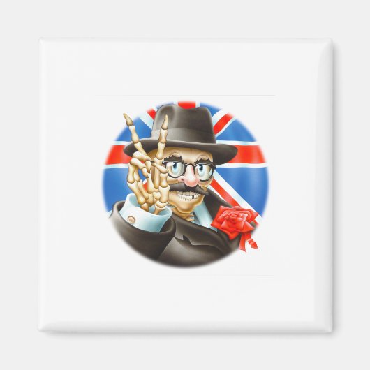 Grateful Dead Europe 72 1  Magnet (Vorne)