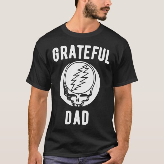 Grateful Dead Grateful Dad Vatertag T-Shirt (Vorderseite)