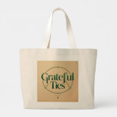 Grateful Fiesta Jumbo Stoffbeutel (Rückseite)