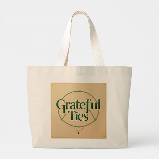 Grateful Fiesta Jumbo Stoffbeutel (Rückseite)