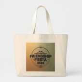 Grateful Fiesta Jumbo Stoffbeutel (Vorne)