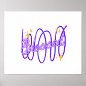 Grateful for every moment poster (Vorne)