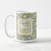Grateful Heart Joyful Life Photo Mug Kaffeetasse (Links)