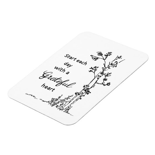 Grateful Heart Magnet (Linke Seite)