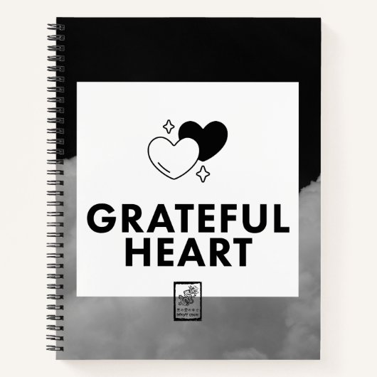 Grateful Heart Notizblock (Vorderseite)